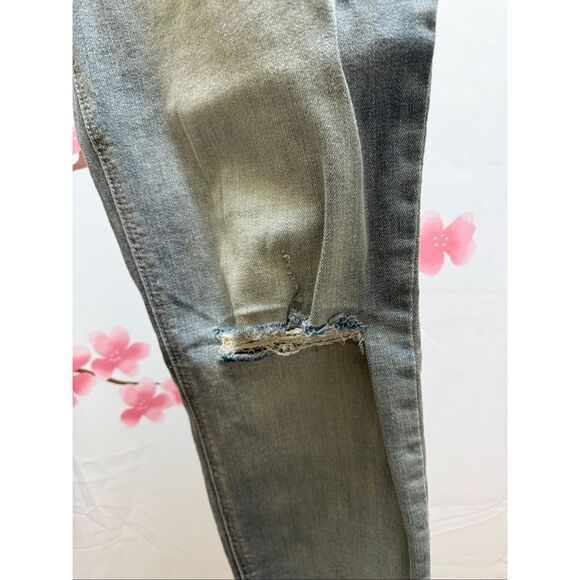 Old Navy Rockstar Light Color Floral Design Jean Size 12 - Picture 5 of 6